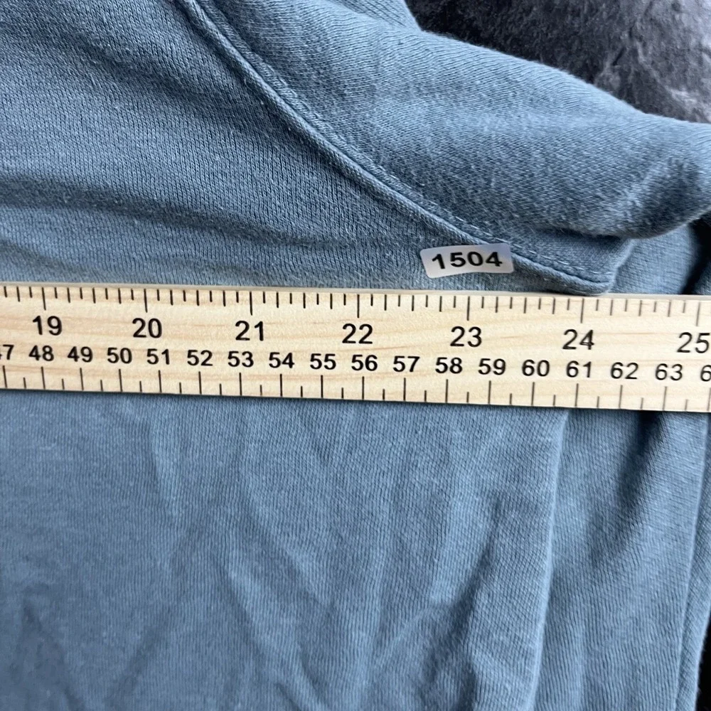 The North Face Men's Blue Fleece Hoodie Large